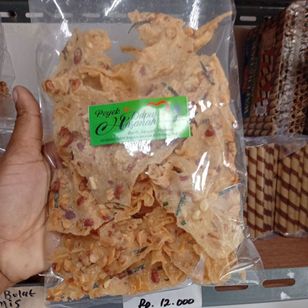 

peyek dapur hasanah UK 130 gr