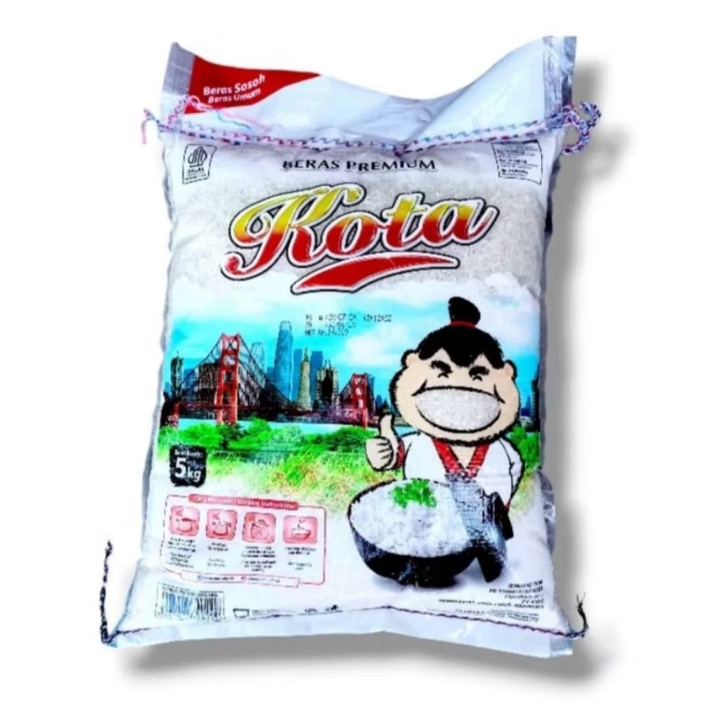 

BERAS KOTA 5kg 1 PCS