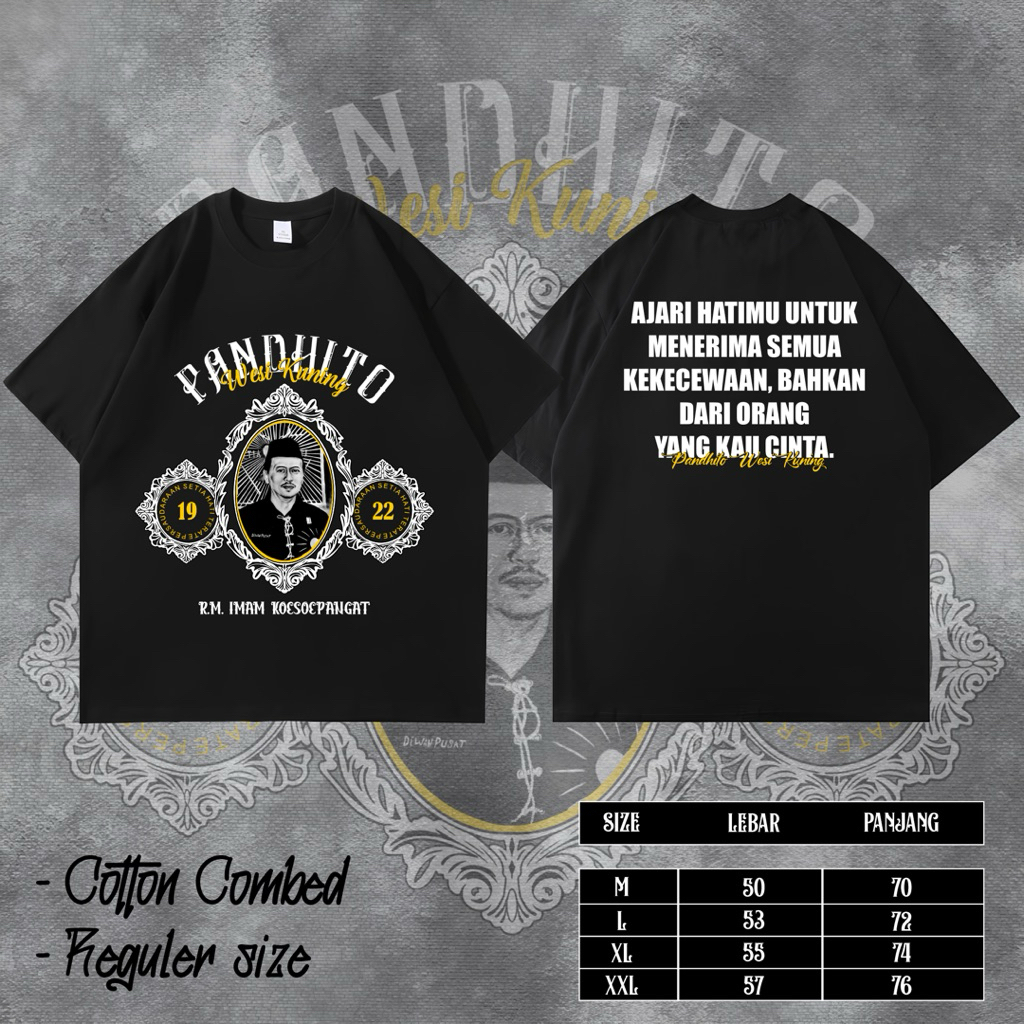 KAOS MAS IMAM PANDHITO WESI KUNING PSHT