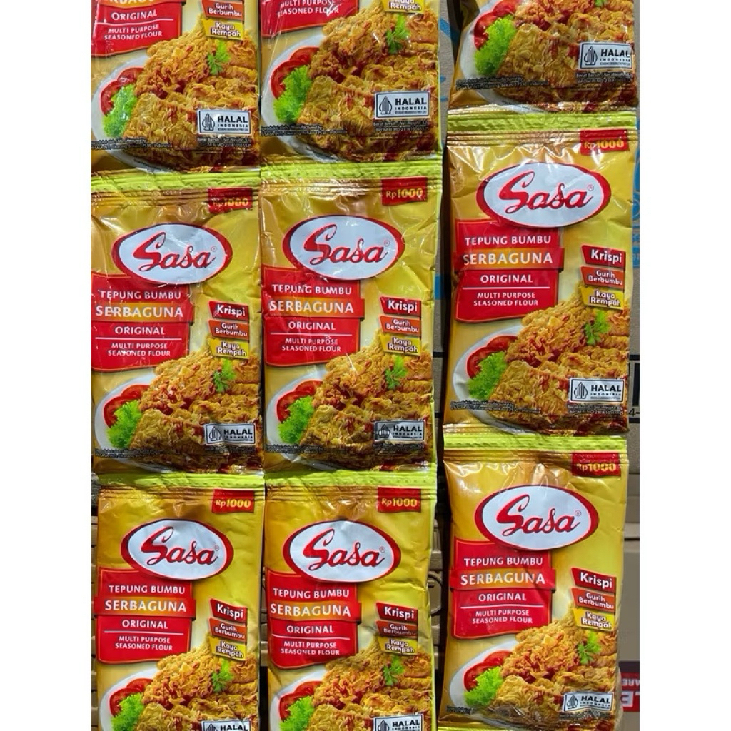 

[Per Renteng] Sasa Tepung Bumbu Serbaguna Renceng Renteng 32 Gram Isi 10 Pcs Ayam Goreng Kentucky Fried Chicken[LS]
