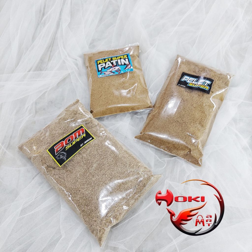 Umpan pancing Pelet Segala Jenis Ikan / pelet super / pelet super patin / pelet boom