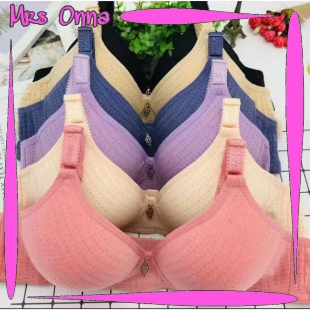 ONNA Bra Wanita Tanpa Kawat High Quality bh cewek ukuran Sexy Girl BRA108
