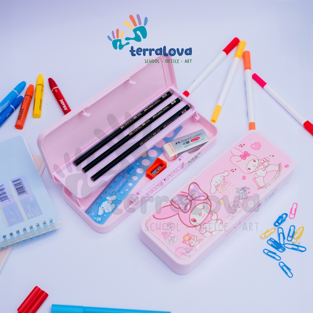 

Kotak Pensil 2 Tingkat Anak-Anak dengan Sandi / Password Model Terbaru
