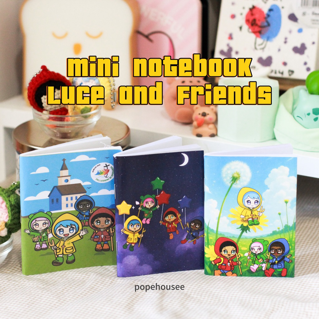

Notebook Mini Luce Yubileum 2025 And Friends Xin Fe Sky Paskah Katolik Gereja Ziarah Catholic Souvenir Hadiah Natal Sekolah Minggu