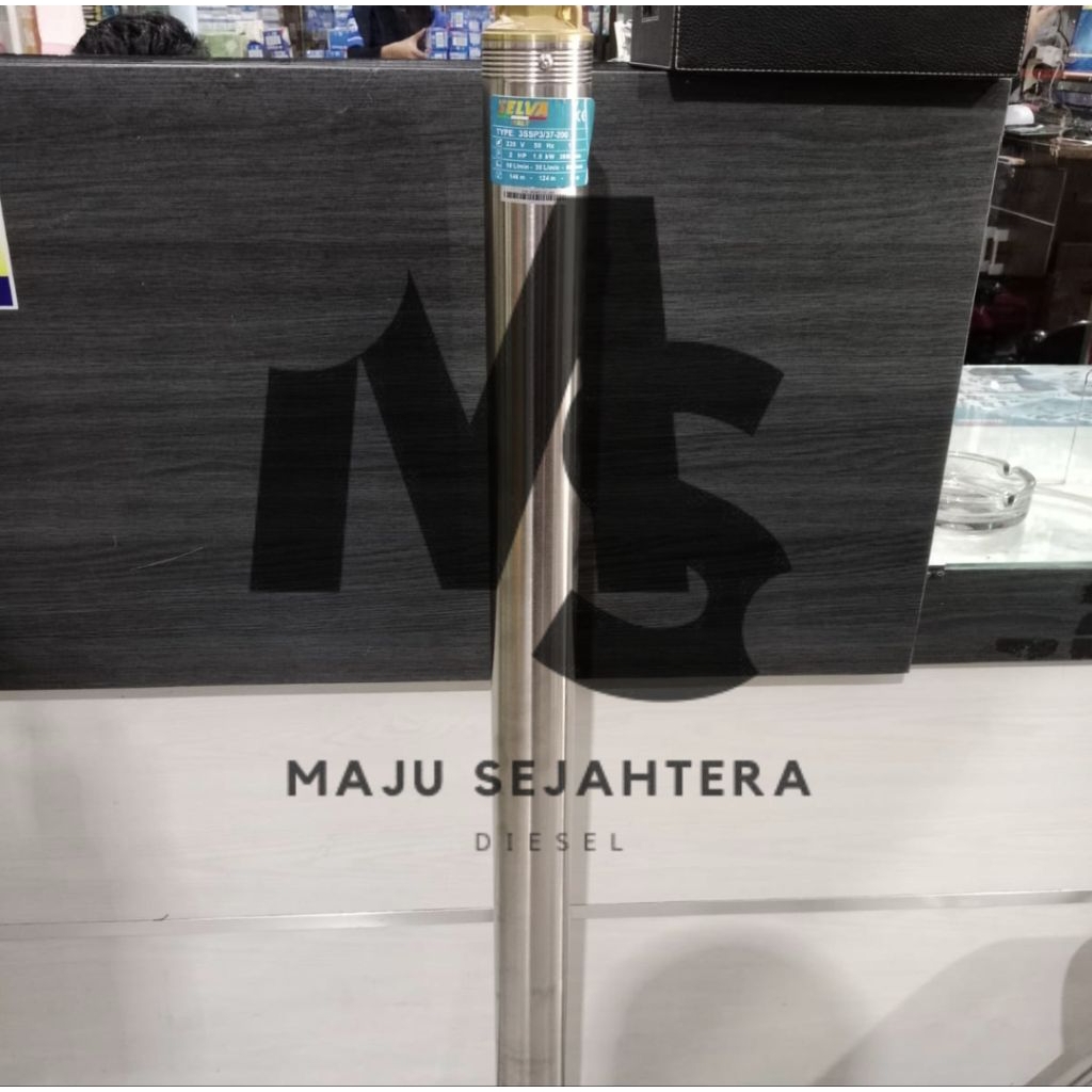 Pompa Satelit Celup Sibel Selva Body 3 inch Outlet 1 inch 2 HP kabel 50 meter