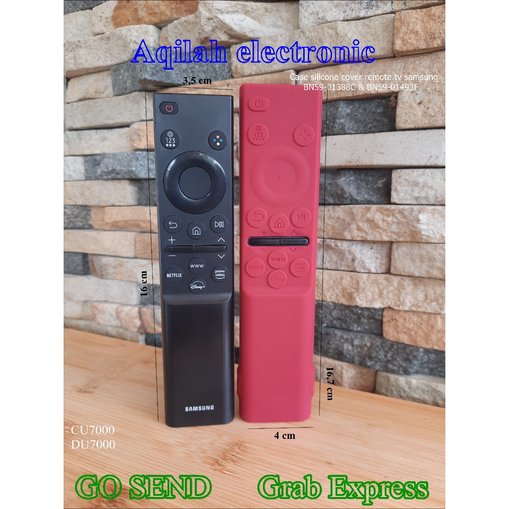 Case silicone sarung remote tv samsung DU7000 / CU7000 BN59-01388C / BN59-01493F