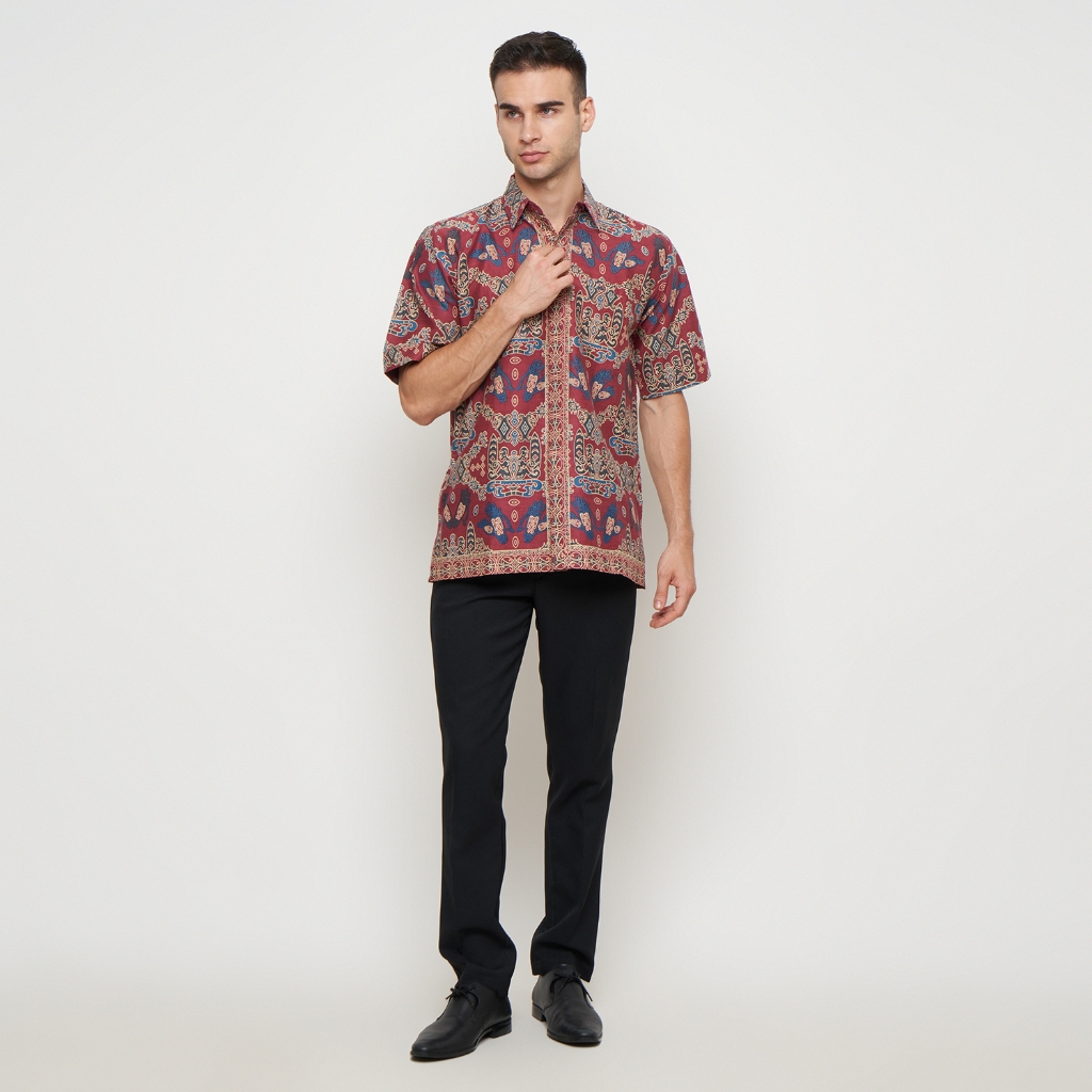 Rizkya Batik Hem B Lengan Pendek