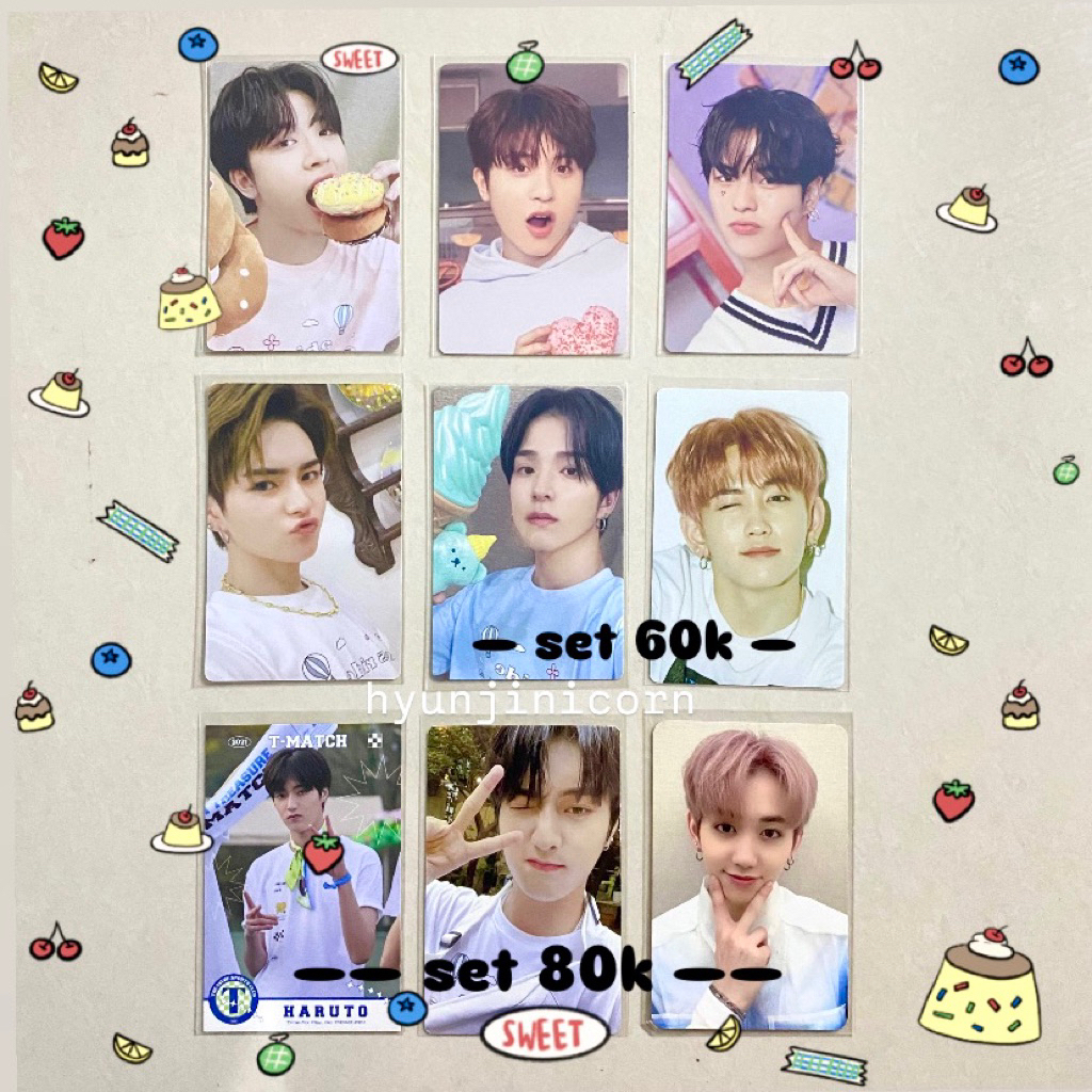 treasure md pop up jikjin official photocard