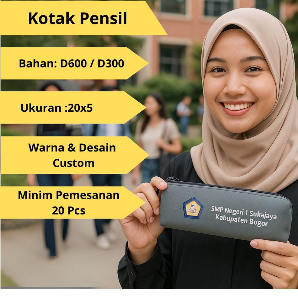 

Dusgrip Kotak Pensil Praktis, Bisa Pesan Nama | Tempat Pensil Nama MINIMAL 20PCS | Cepuk THE DOCTOR