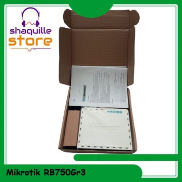 Mikrotik Rb750Gr3 Normal No minus - Unit + Adaptor