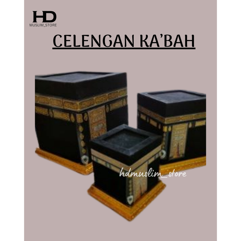 MINIATUR CELENGAN KA'BAH / CELENGAN KA'BAH /CELENGAN