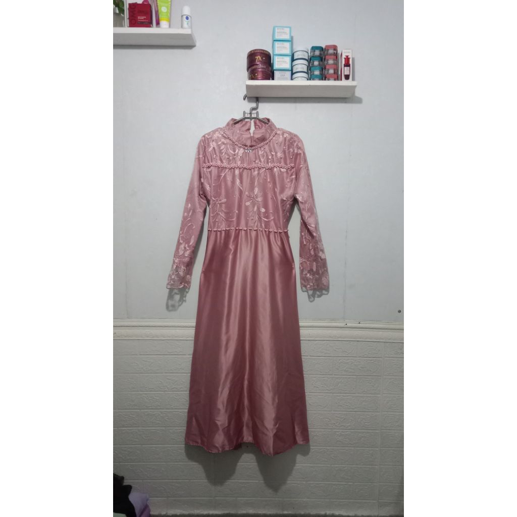 PL gamis rose gold
