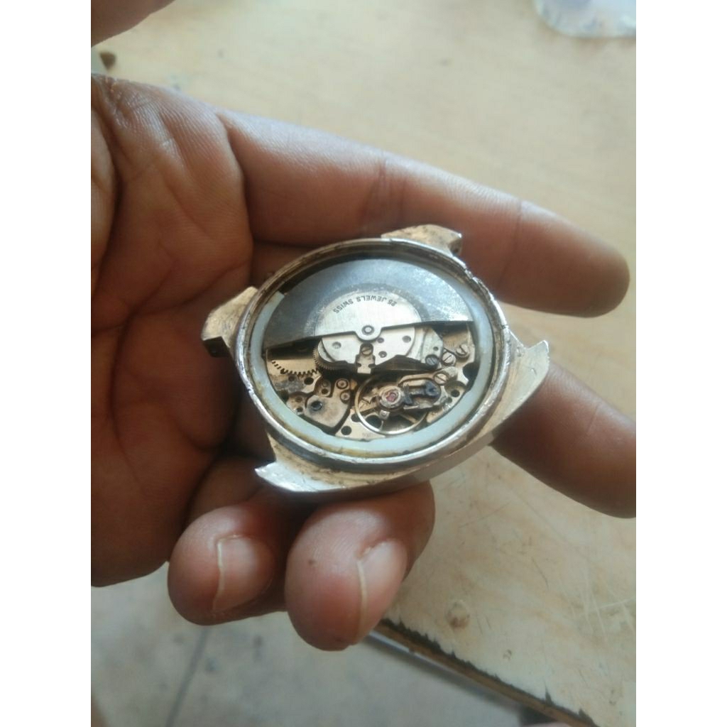 bahan jam titoni ring star/alarm automatic