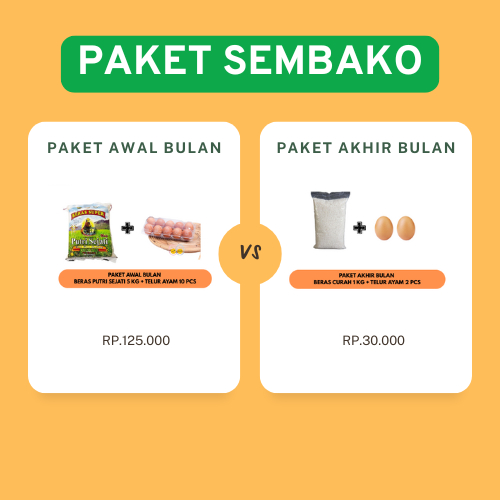

PAKET SEMBAKO PILIH VARIAN