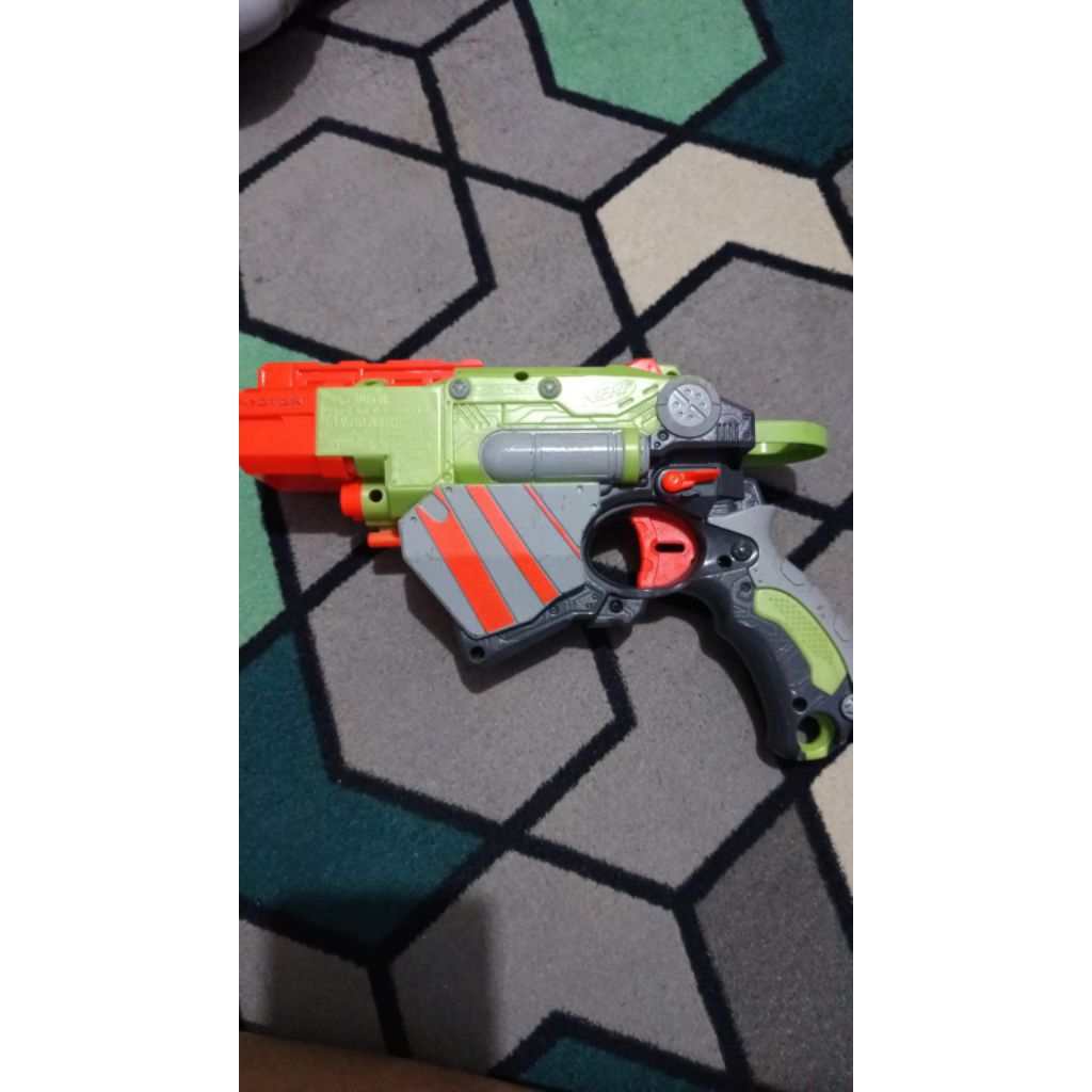Tembakan Nerf Ori Mega Maverick Strongarm Disruptor Roughcut Flipfury Preloved - Nerf Vortex Vigilon
