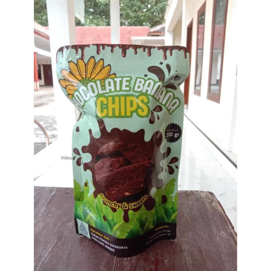 

CHOCOLATE BANANA CHIPS | KERIPIK PISANG COKLAT