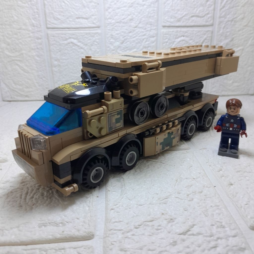 Lego kw mobil perang/lego kendaraan/lego bekas