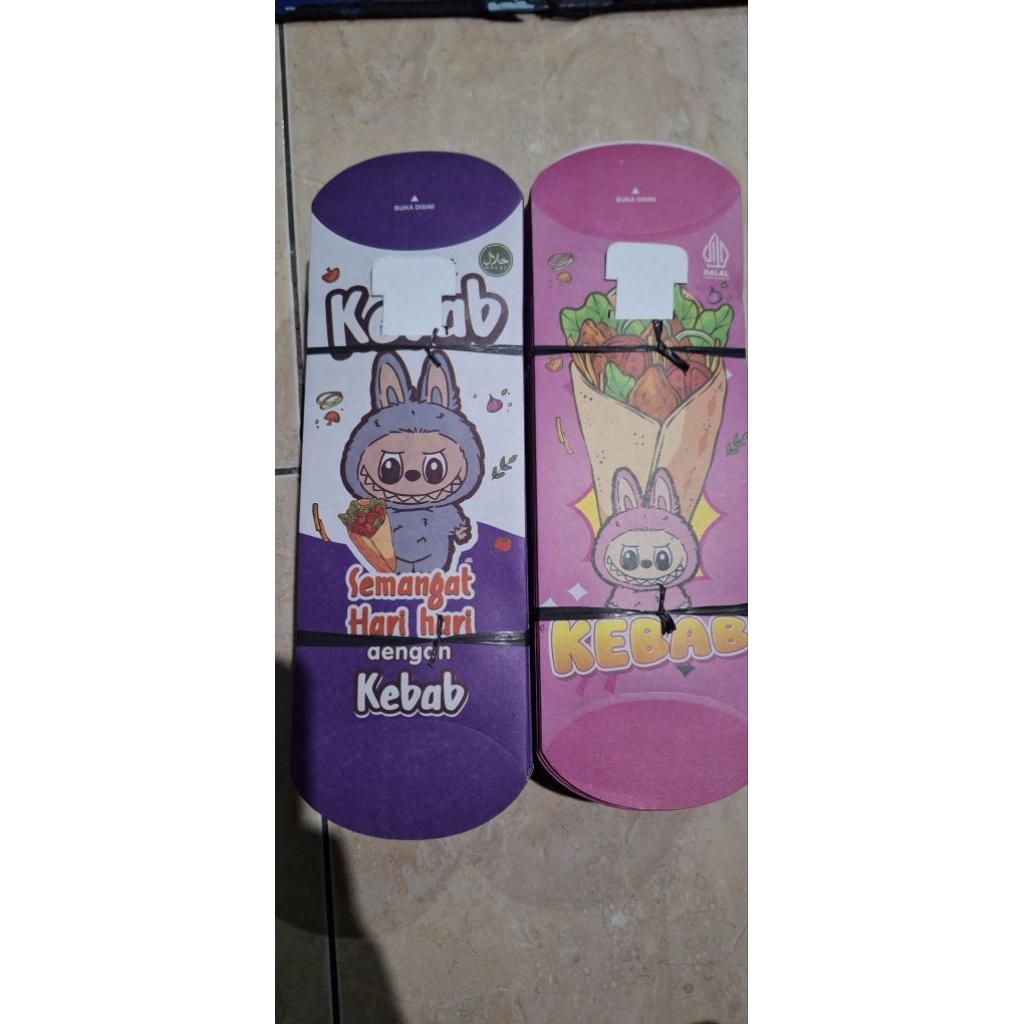 

KEBAB JUMBO LABUBU UKURAN 24 x 9 ISI 100