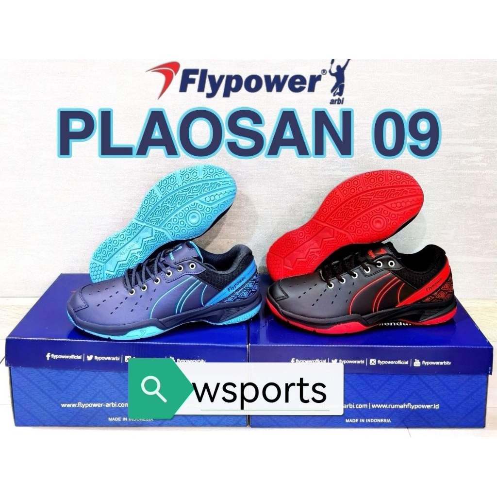 NEW HOT PRODUCT [Boleh Tukar Ukuran] Sepatu Badminton Flypower Plaosan Pawon Kalasan Palah 4 5 6 7 9