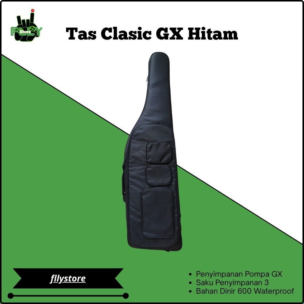 Tas Classic Hitam GX / Tas Clasik Hitam / Tas GX Hitam