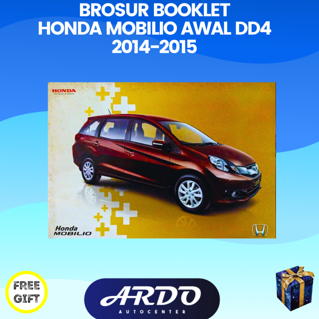 Brosur Katalog Mobil Honda Mobilio Awal DD4 2014-2015 Booklet atau Buku