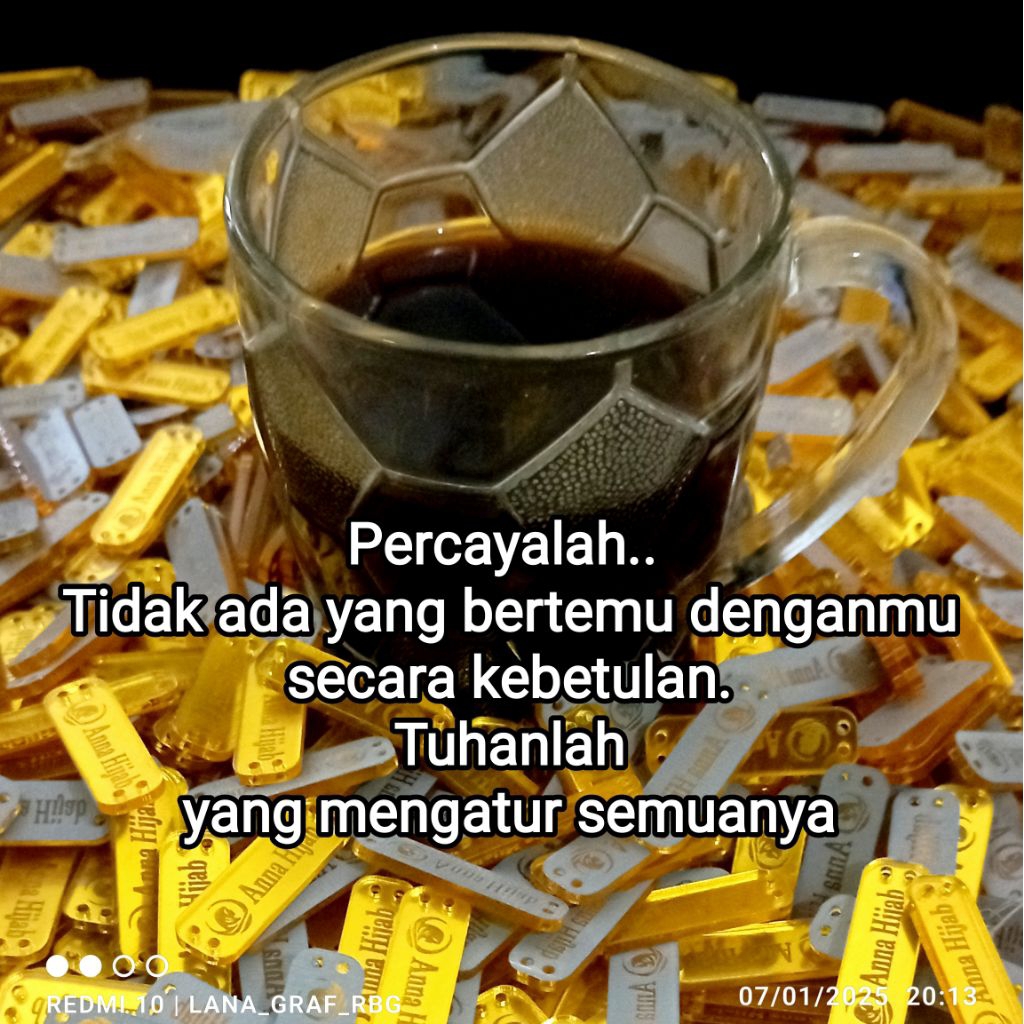 

100 pcs Label Akrilik ( 3x1 cm ) Custom Free Ongkir Silakan Baca Deskripsi