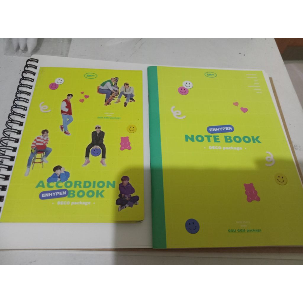 

Enhypen Ggu Ggu Package Official Note book