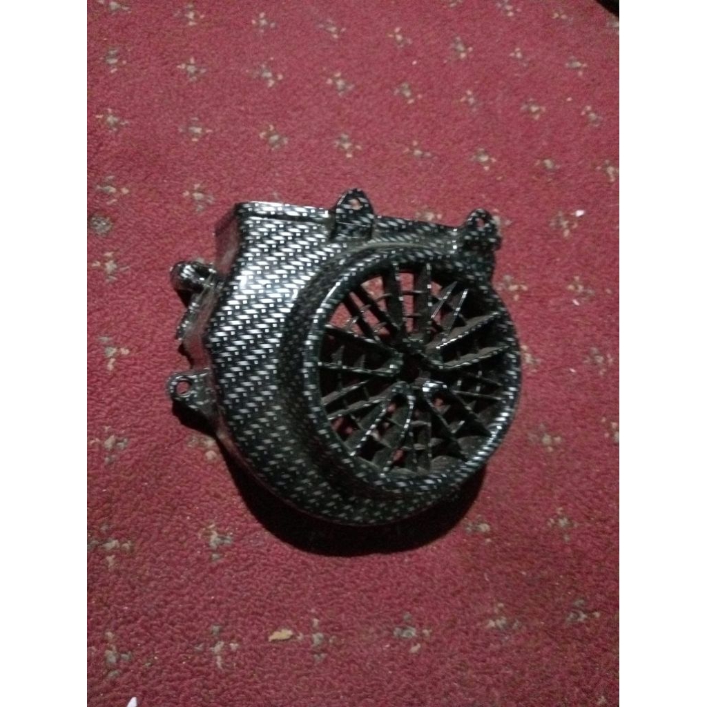 tutup kipas beat / Scoopy carbon wtp celup