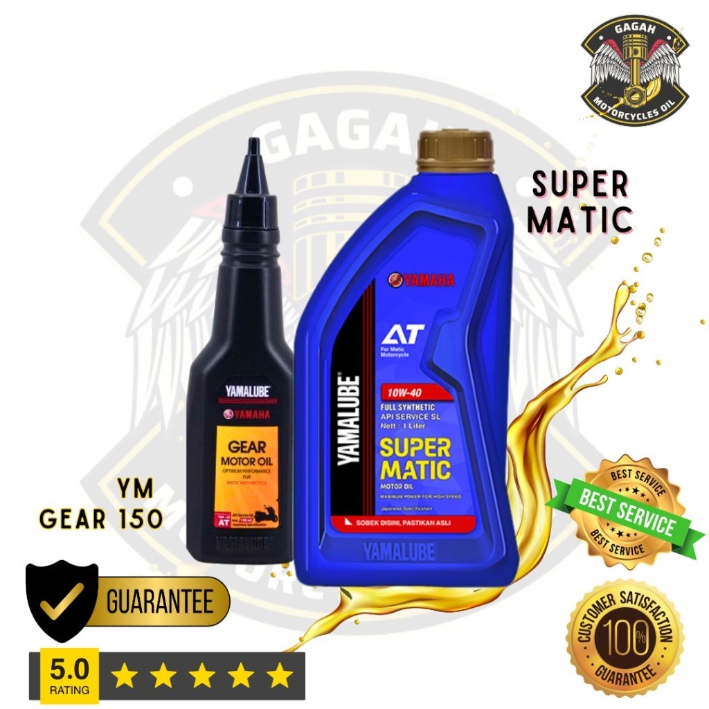 Paket oli Yamalube SuperMatic & Gear Yamalube 150ml