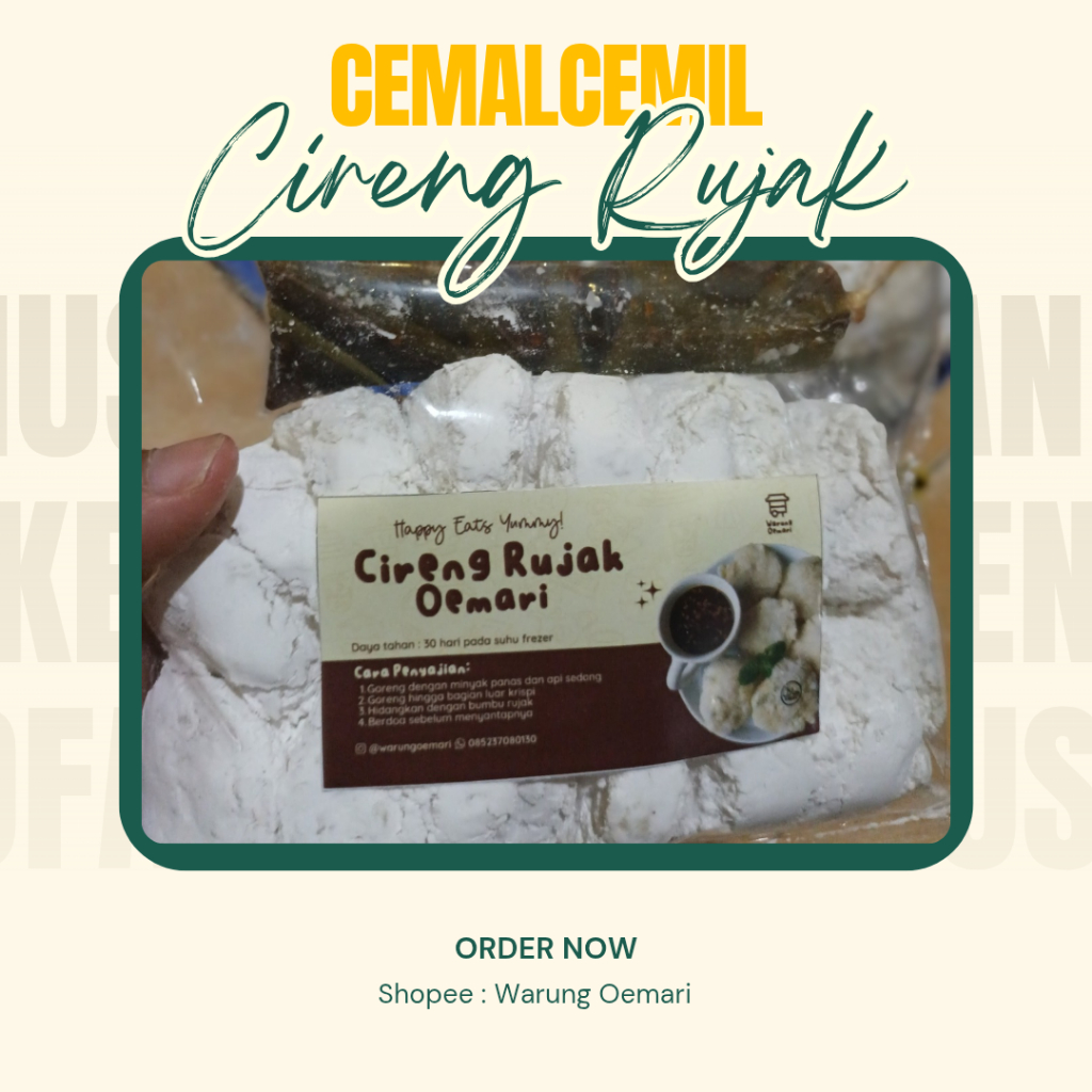 

Cireng Rujak Frozen
