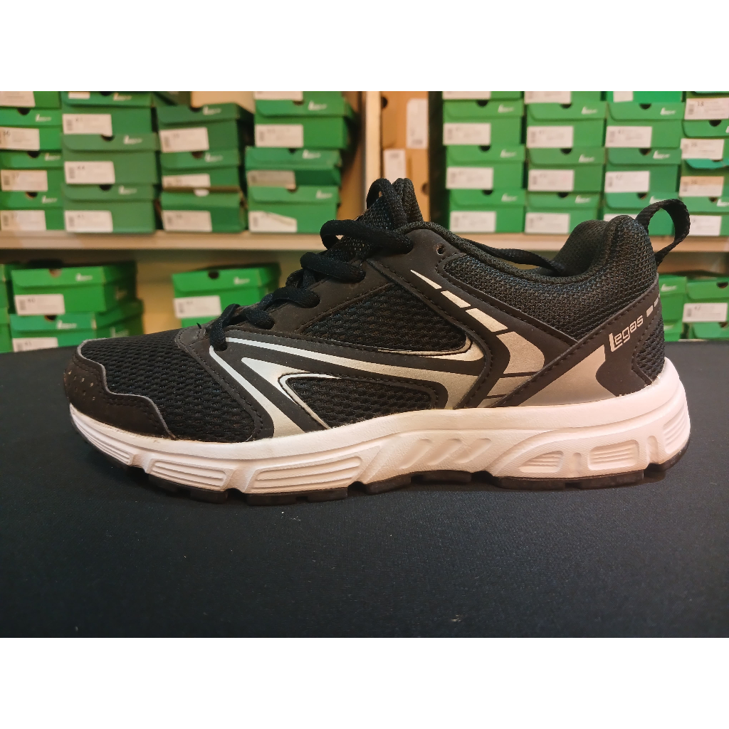 Legas Sepatu MURAH  Olahraga Hitam Putih VELOCE