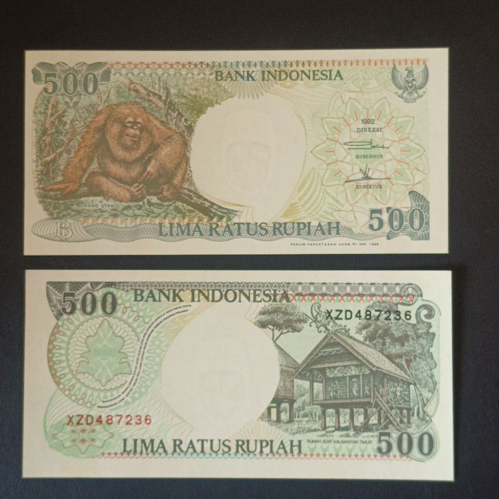 Uang Kuno 500 Rupiah 1992