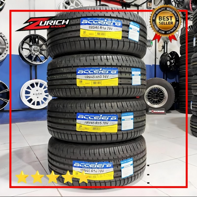 Ban Mobil 195 45 R15 Merek Accelera Phi-R Ukuran 195/45 R15 Tubles