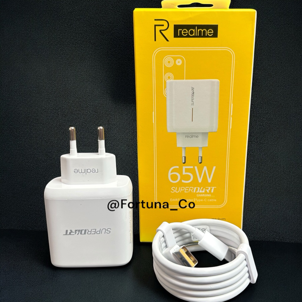 Charger Realme 65W supervooc Type C