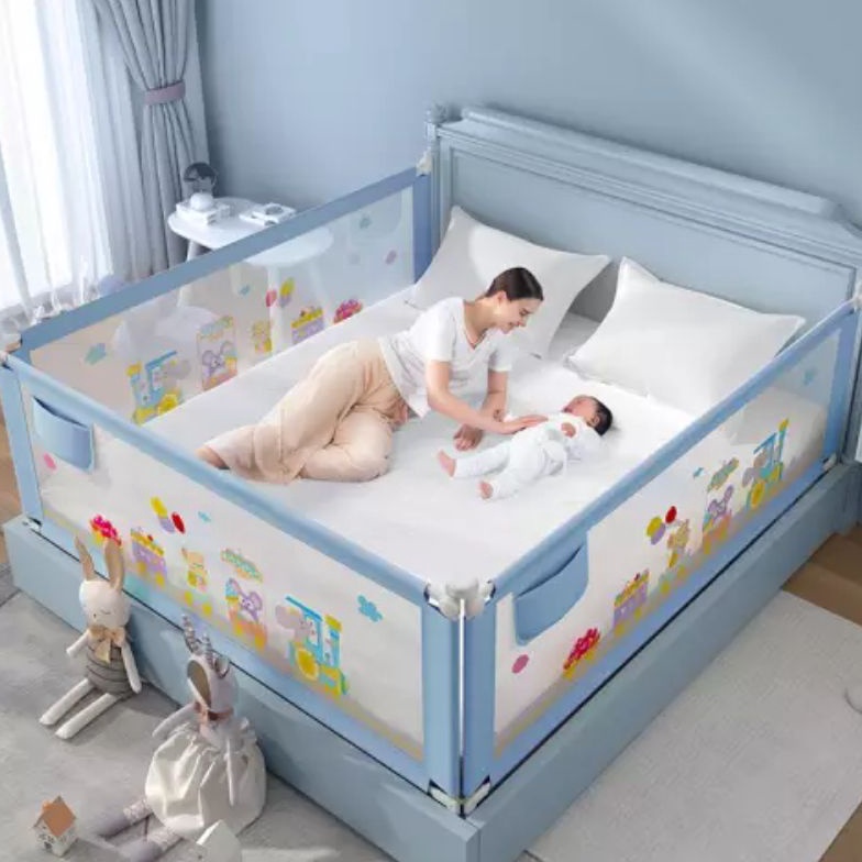 KODE O39Y Bedrail Pagar Pengaman bayi Kasur bayi Pagar Pembatas kasur bayi Pengaman Kasur Bayi