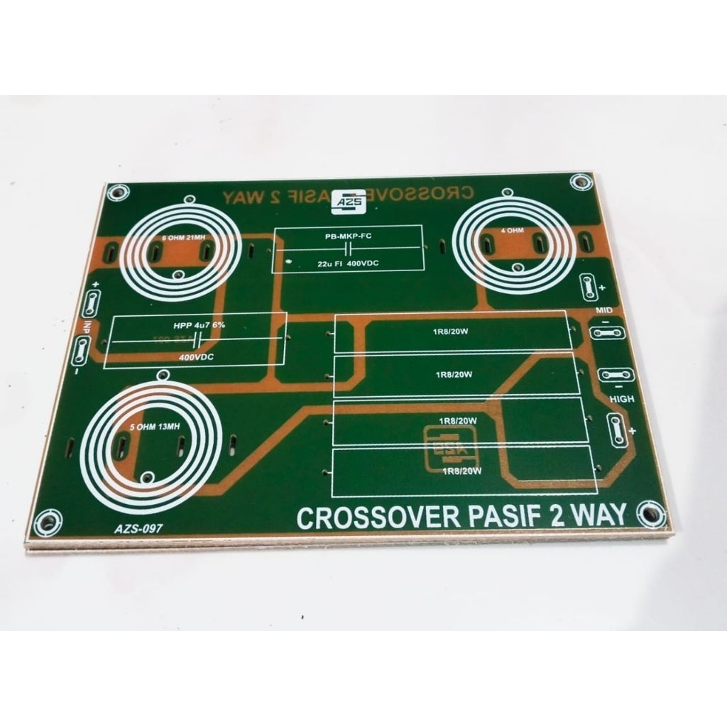 PCB Crossover Pasif 2 Way