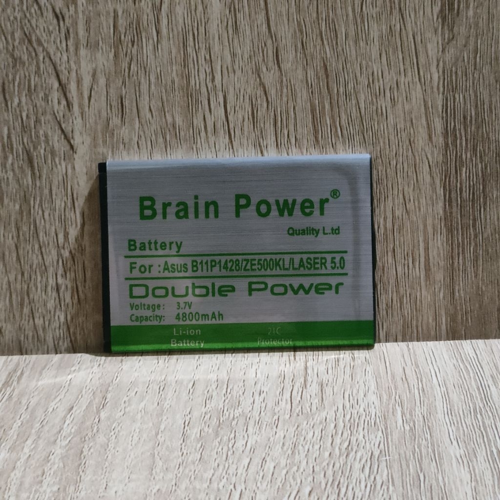 Baterai Batre Asus Zenfone 2 Laser 5.0 ZE500KG ZE500KL C11P1428 Double iC Power Battery