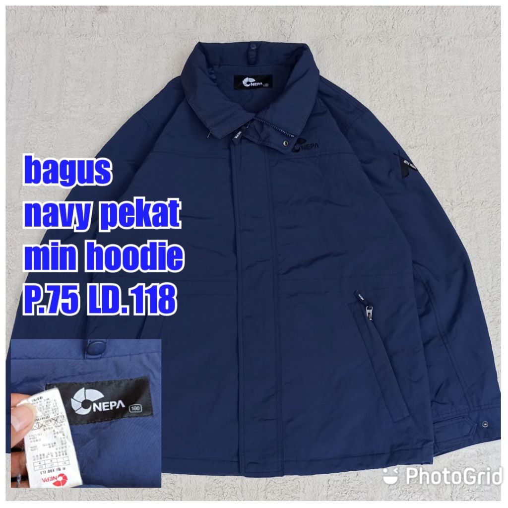 jaket gunung outdoor nepa navy