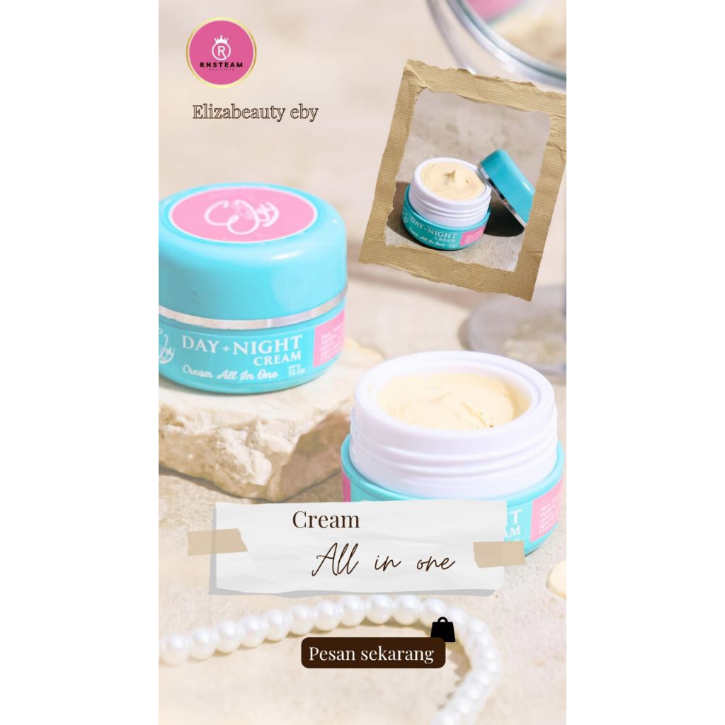 Eliza beauty cream all in one // Eliza beauty // cream Eliza // cream siang Malam eliza