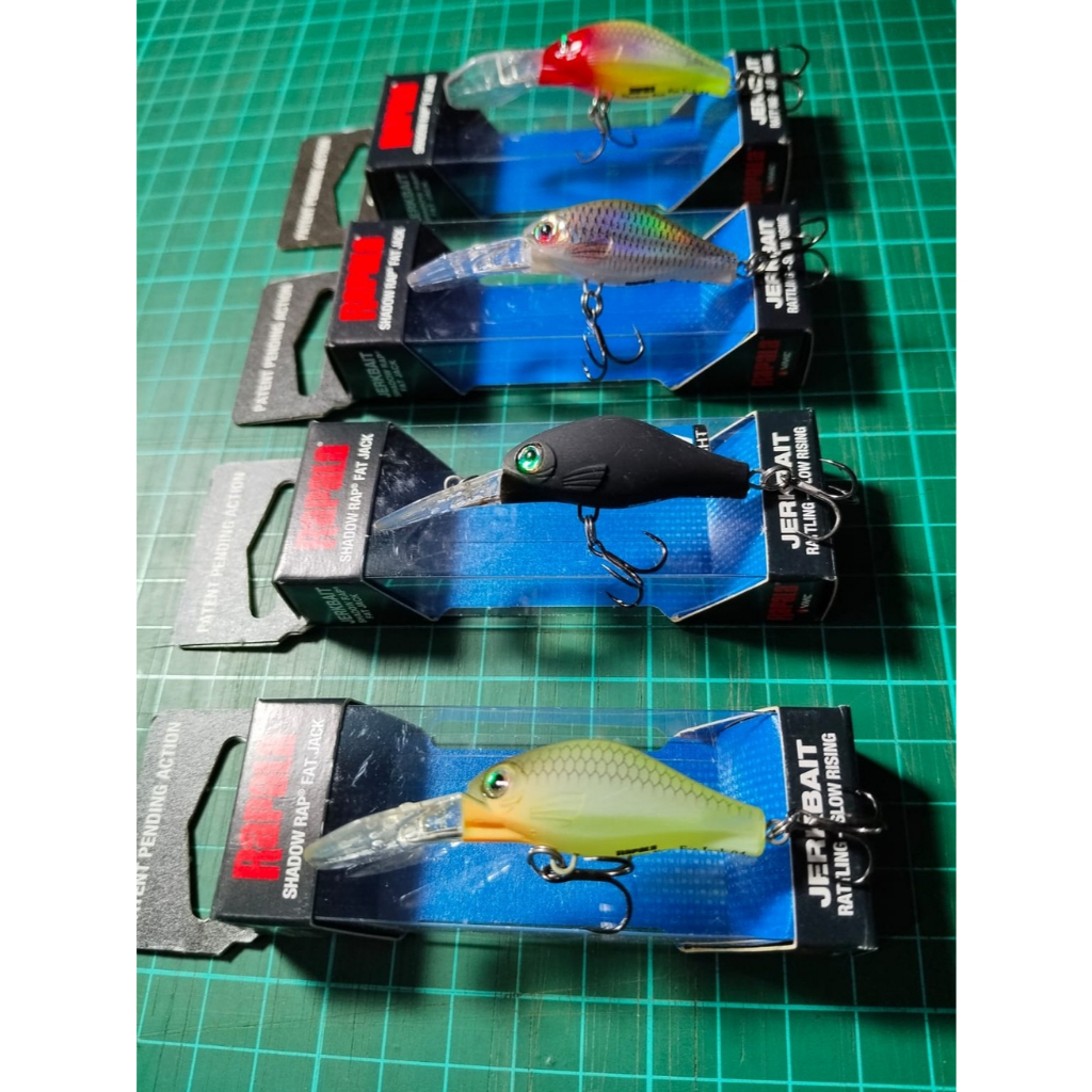 LURE / UMPAN RAPALA SHADOW RAP  FAT JACK / SDRFJ - 04, 4cm / 4gram, 3meter