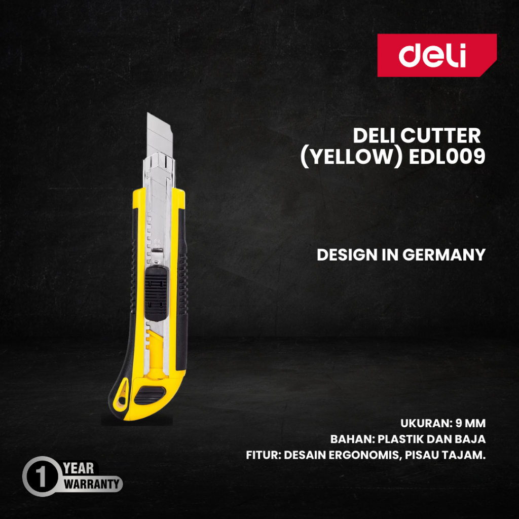 

DELI CUTTER (YELLOW) EDL009