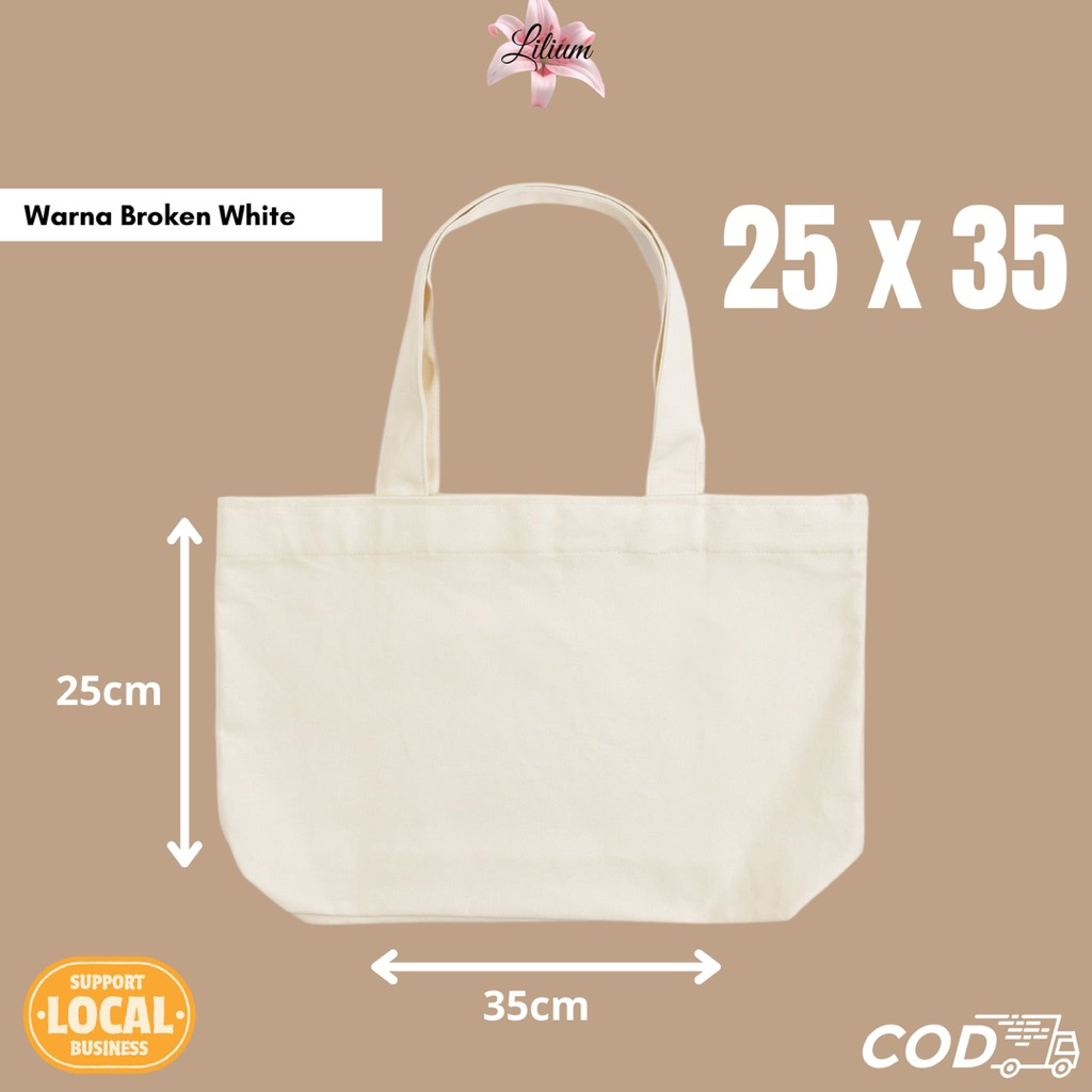 Totebag Blacu Landscape | Totebag Blacu Polos | Tas Blacu Tote Bag Belanja Shopping Totebag Polos Ha