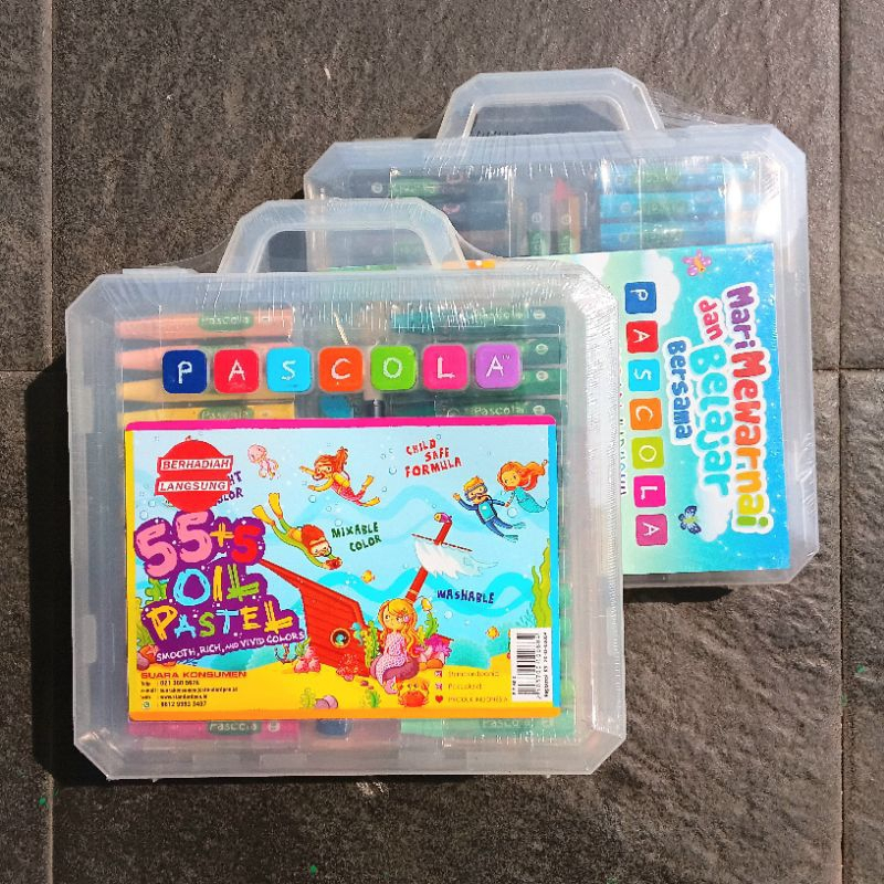 

CRAYON PASCOLA 55 + 5 WARNA / OIL PASTEL