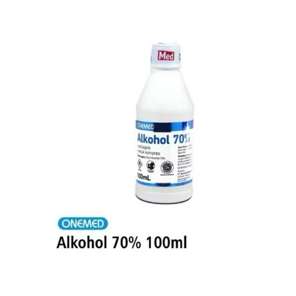Alkohol 70 persen 100ml OneMed/alkohol 70% 100ml onemed
