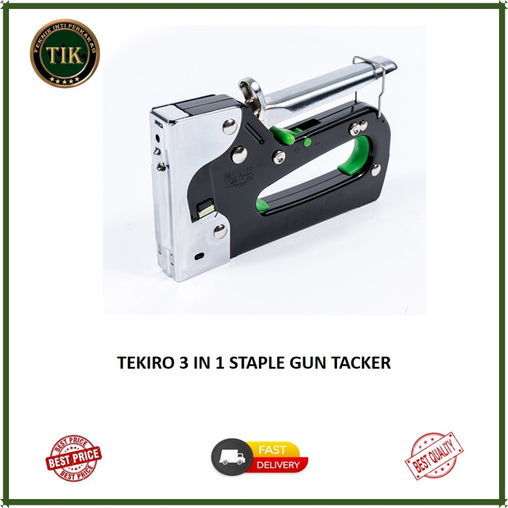 

Tekiro Staple Tembak 3 In 1 / Tembakan Staples Tekiro