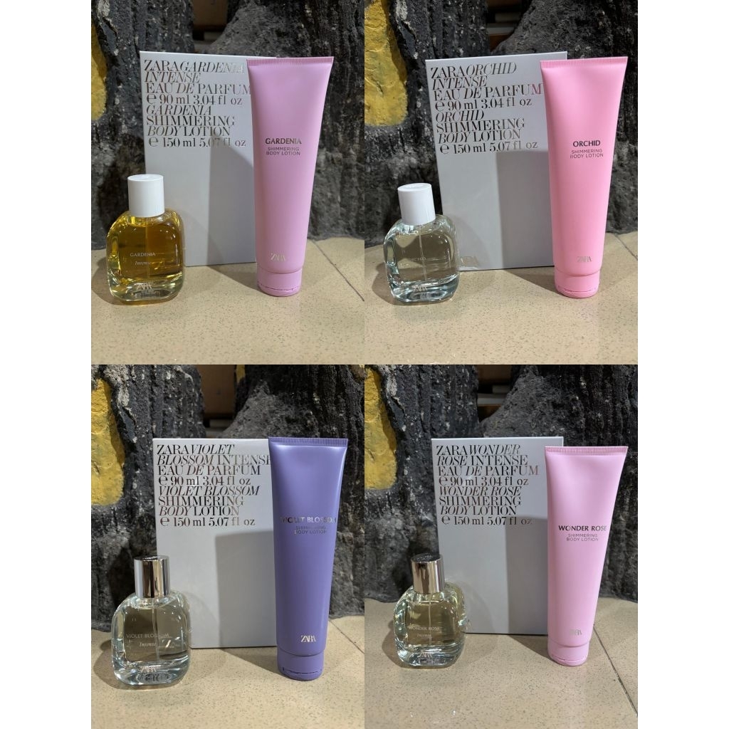 Zara parfum Gardenia Orchid bundling 30ml 90ml 100ml 180ml BEST SELLER