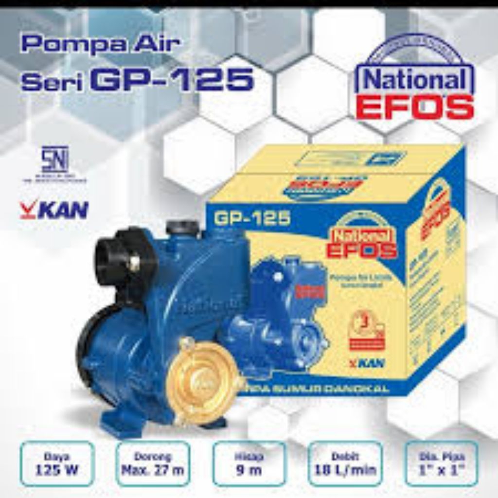 pompa air GP 125 auto ese national