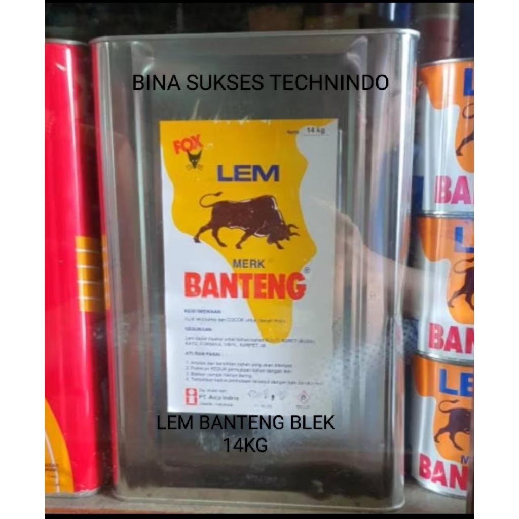 

LEM KUNING BANTENG BLEK NETTO 14KG 14 KG GOOD QUALITY