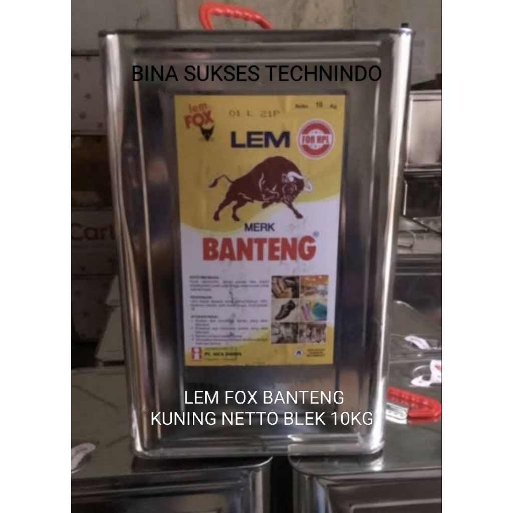 

LEM FOX KUNING BANTENG BLEK NETTO 10 KG 10KG GOOD QUALITY
