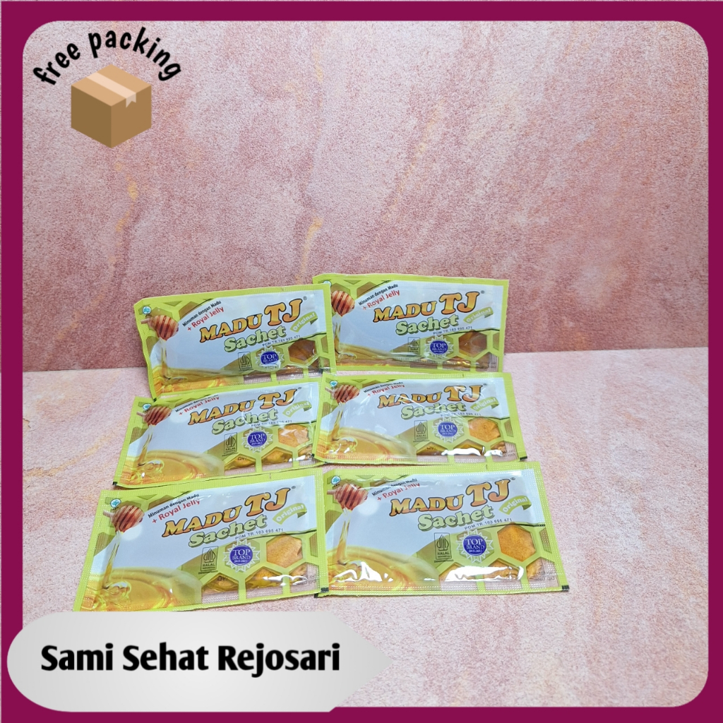 

6 SACHET TRESNOJOYO MADU TJ ORIGINAL 20 GRAM